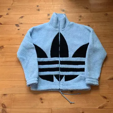 adidas 빅 트레포일 쉘파 자켓 S 사이즈