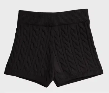 THETOE Leadenhall Pants 니트 숏팬츠 블랙