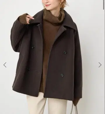 S160 스탠드 카라 숏코트 34