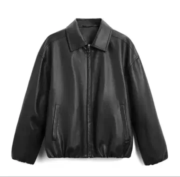 ZARA 페이크 가죽 자켓