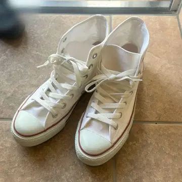 컨버스 하이컷 스니커즈 화이트