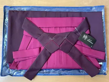 ICHIKURA 보라색 하카마 S 사이즈