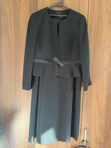 예복 17호 블랙 포멀 원피스 셋업