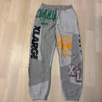 XLARGE 조거 팬츠 그레이