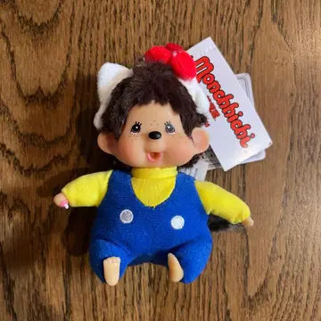 [ 미사용 새상품 ] Monchhichi 몽치치 키티 인형 키체인