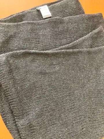 온워드 카시야마 니트 머플러 블랙