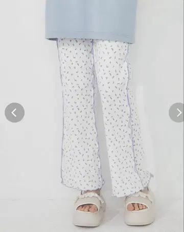 merry jenny 메리제니 flower 서멀 메로우 플레어 팬츠