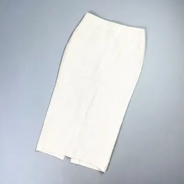 두지엠 클라세 린넨 펜슬 스커트 미디 아이보리 36*LD432