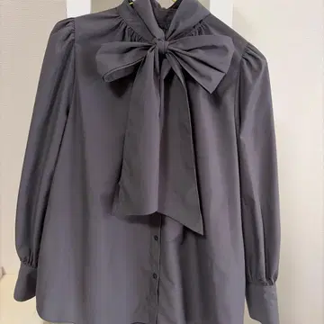 내추럴 뷰티 베이직 블라우스 그레이