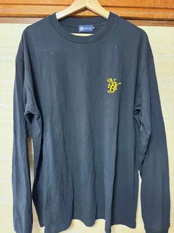 NEWYORK BURST 블랙 긴팔 셔츠 XL