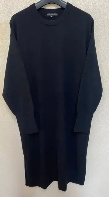 23구 블랙 니트 롱 원피스 긴팔