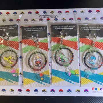 포켓몬 wcs 2023 피카츄 요코하마 아크릴 키링 포켓몬