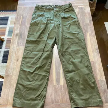 KAFIKA 올리브 그린 팬츠 03