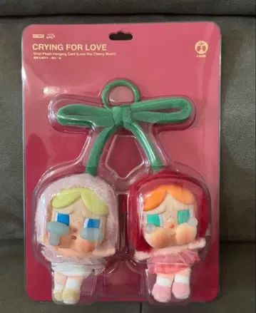 클라이베이비 crybaby 체리 popmart