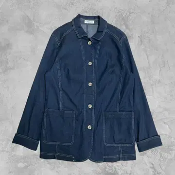 SIMPLE LIFE 90s vintage 텐셀 데님 자켓 네이비