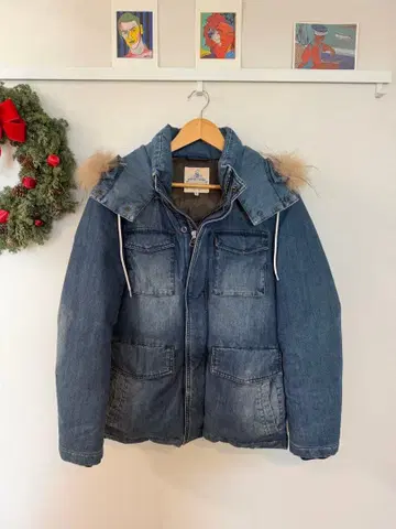 The DUFFER of ST. GEORGE 데님 퍼 다운 자켓