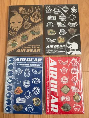 AIR GEAR 엠블럼 컬렉션 한정판 4세트
