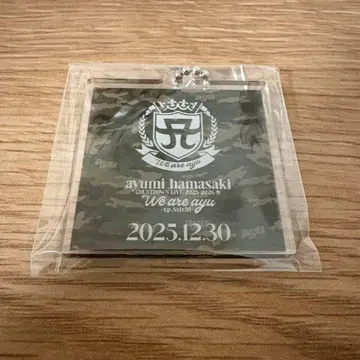 하마사키 아유미 아크릴 키링 12월 30일