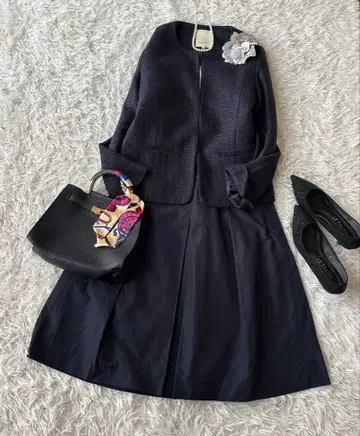 새상품급 비밍 바이 빔즈 트위드 자켓 LL 졸업식 세레모니