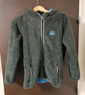 CHUMS 플리스 자켓 그레이 블루 참스