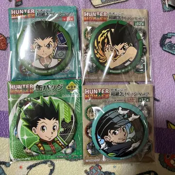HUNTER x HUNTER 캔뱃지