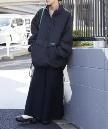 FREAK'S OUTDOORS 안감 플리스 아노락 후드티