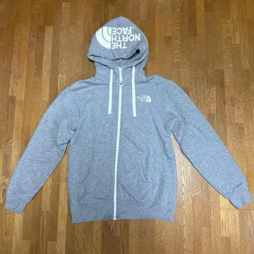 THE NORTH FACE 그레이 풀 집업 후드티 S 사이즈
