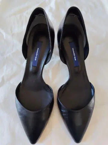 마드라스 여성용 펌프스 블랙 새상품급