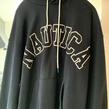 NAUTICA 후드 부착 후드티 L 사이즈 네이비