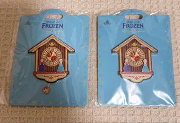 [ 미개봉 ] 홍콩 디즈니 눈의 여왕 핀 배지