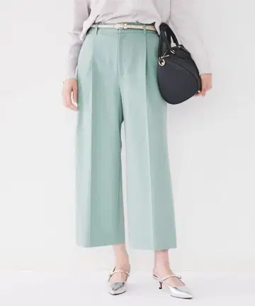 [ 새상품급 ] UNTITLED48 민트 그린 와이드 팬츠