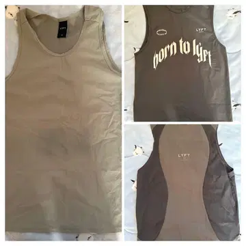 LYFT 탱크탑 3개 세트