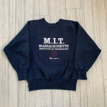 90s 챔피온 리버스 위브 4단 진품 네이비