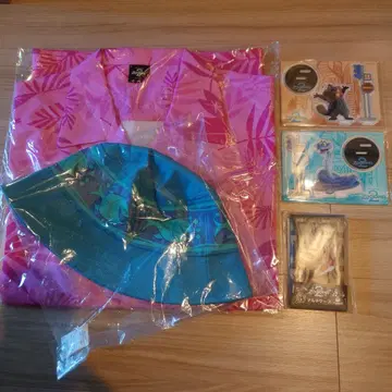 주토피아2 해피 복권 B, C상 알로하 셔츠, 햇, 닉