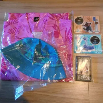 주토피아2 해피 복권 B, C상 알로하 셔츠, 햇, 닉