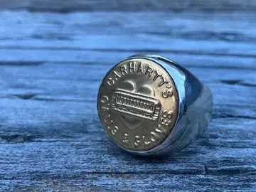 CARHARTT CHANGE BUTTON SILVER 925 RING