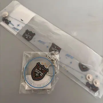 스트라페스 경찰 키링 클리어 밴드