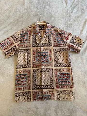 BEAMS+ 반팔 셔츠 S 사이즈 페이즐리