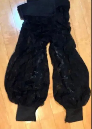 hyde 착용 계열 ifsixwasnine 레이스 벌룬 팬츠 라르크