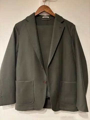 AURALEE 2016AW LIGHT MELTON 셋업