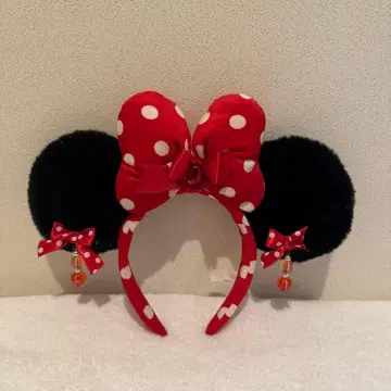 디즈니랜드 미니 머리띠 리본 귀찌