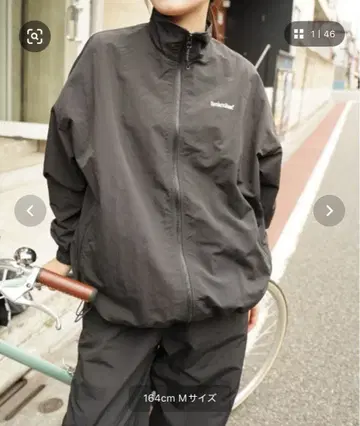 24SS 나일론 셋업 블루종