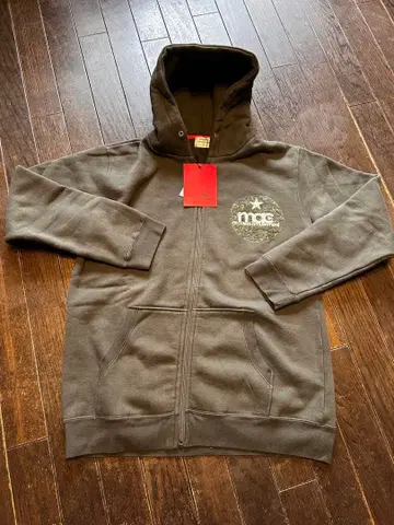 Modern Amusement 그레이 풀 집업 후드티