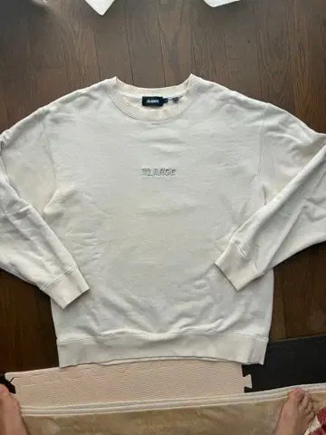 X-LARGE 자수 로고 긴팔 트레이닝복