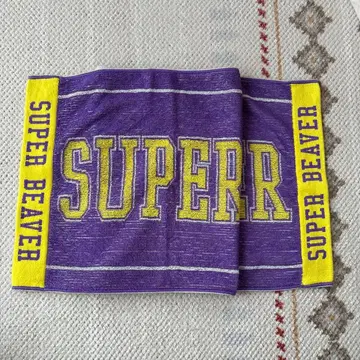 SUPER BEAVER 타월 굿즈 SB Hit Towel Puple