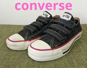 [레어] 90s 컨버스 올스타 벨크로 데님 원단 USA제