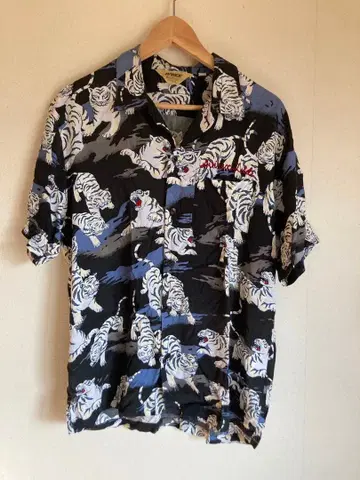 백호 아비렉스 AVIREX 알로하 셔츠