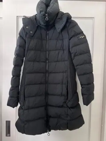 TATRAS 블랙 롱 다운 자켓