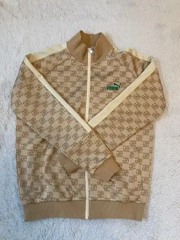 PUMA 베이지 트랙 자켓 L