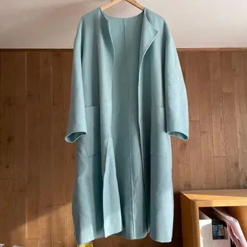 23구 울 캐시미어 리버 코트 롱 빅 사이즈 50